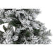 Christmas Tree DKD Home Decor White Green Metal Polyethylene Snowfall 130 x 130 x 218 cm - Декорация и Осветление<<<Дом