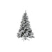 Christmas Tree DKD Home Decor White Green Metal Polyethylene Snowfall 130 x 130 x 218 cm - Декорация и Осветление<<<Дом