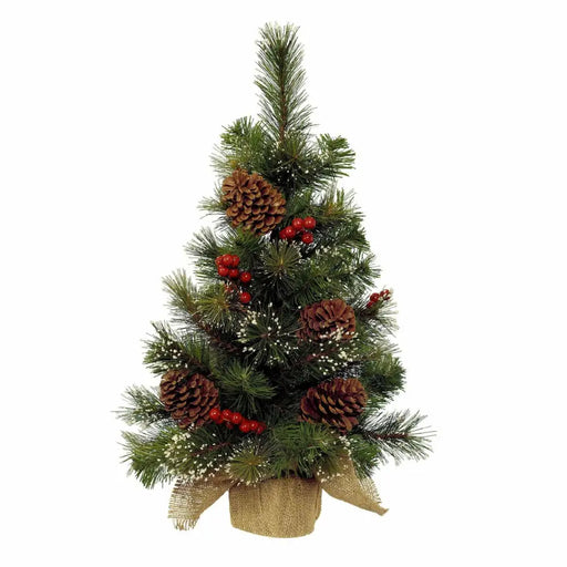 Christmas Tree Everlands PVC Snowfall Fir 30 x 45 cm Mini - Декорация и Осветление<<<Дом Градина<<<BigBuy&&&Коледни