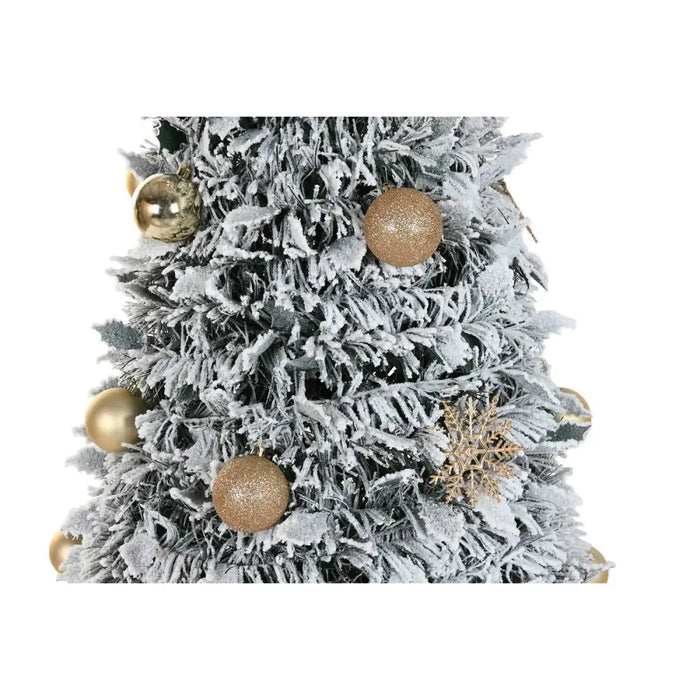 Christmas Tree Home ESPRIT Golden PVC Snowfall - Декорация и Осветление<<<Дом Градина<<<BigBuy&&&Коледни