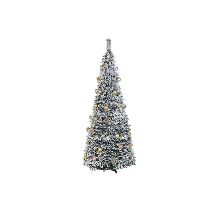 Christmas Tree Home ESPRIT Golden PVC Snowfall - Декорация и Осветление<<<Дом Градина<<<BigBuy&&&Коледни
