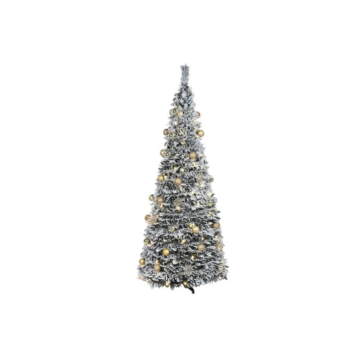 Christmas Tree Home ESPRIT Golden PVC Snowfall - Декорация и Осветление<<<Дом Градина<<<BigBuy&&&Коледни