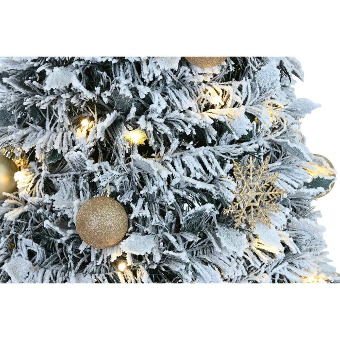 Christmas Tree Home ESPRIT Golden PVC Snowfall - Декорация и Осветление<<<Дом Градина<<<BigBuy&&&Коледни