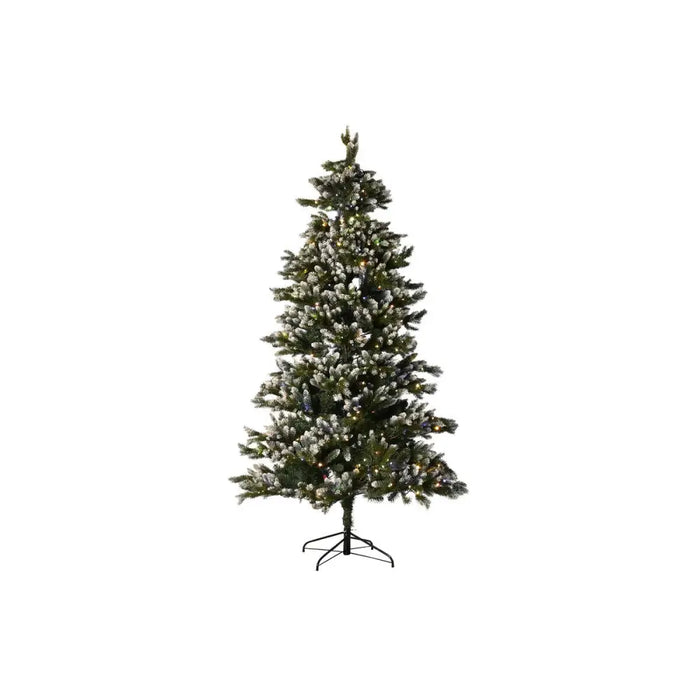 Christmas Tree Home ESPRIT Green Metal Polyethylene Snowfall 140 x 140 x 240 cm - Декорация и Осветление<<<Дом