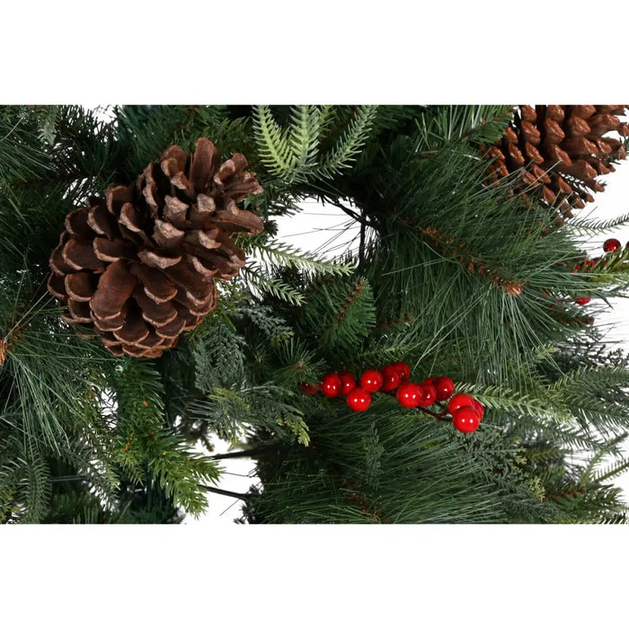 Christmas Tree Home ESPRIT Red Green PVC 120 x 120 x 210 cm - Декорация и Осветление<<<Дом Градина<<<BigBuy&&&Коледни
