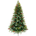 Christmas Tree Home ESPRIT Red Green PVC Metal 129 x 129 x 210 cm - Декорация и Осветление<<<Дом