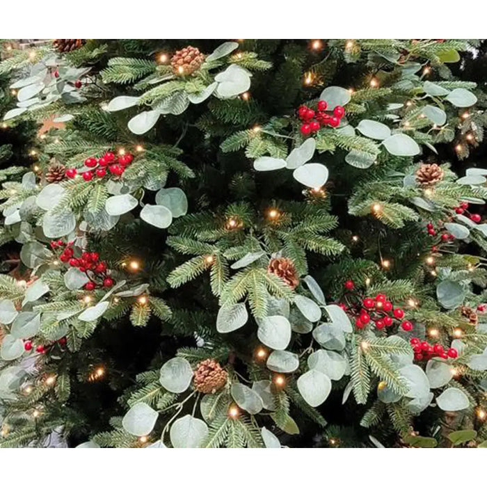 Christmas Tree Home ESPRIT Red Green PVC Metal 129 x 129 x 210 cm - Декорация и Осветление<<<Дом