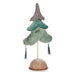 Christmas Tree Krist+ Blue Multicolour Turquoise Silver Polyester Wood 12 x 43 x 22 cm 22 x 43 x 12 cm - Декорация и
