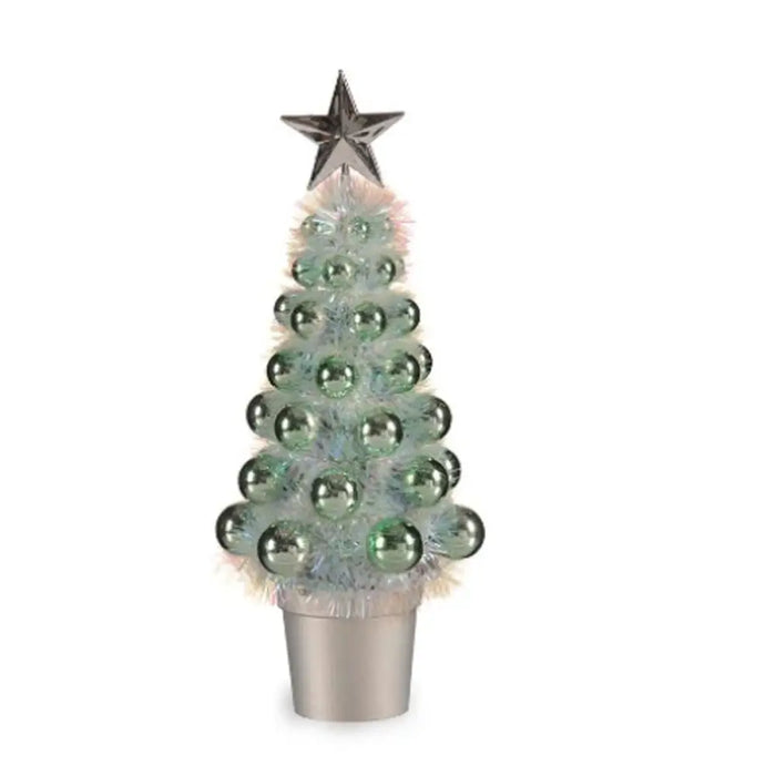 Christmas Tree Krist+ Green polypropylene PET Plastic Christmas Tree 12,2 x 30 x 12,2 cm (12 Units) - Декорация и