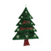 Christmas Tree Krist+ Red Green Silver polypropylene PET Plastic 44 x 58,8 x 7 cm Christmas Tree - Декорация и