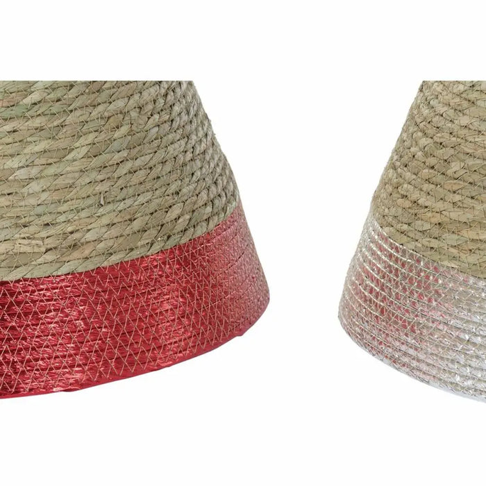 Christmas tree skirt DKD Home Decor Seagrass (45 x 45 x 24 cm) (3 Units) - Декорация и Осветление<<<Дом