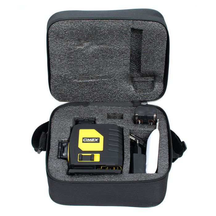 LASER LEVEL WITH GREEN BEAM CIMEX SL4D-G