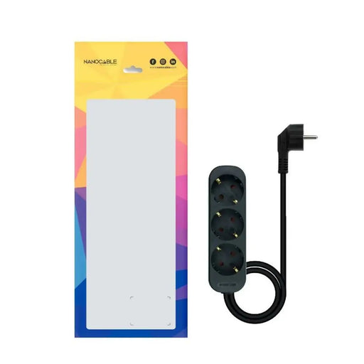 Circuit board NANOCABLE 10.37.0004-NS-BK 3680 W 250 V 1,4 m - Електроника Периферни и резервни части<<<Компютри|