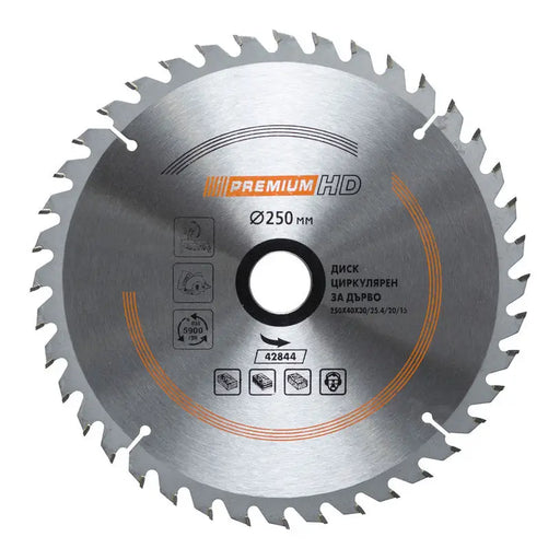 CIRCULAR DISC 250X30X40T PREMIUM - Дискове за циркуляри<<<Консумативи за електроинструменти<<<Инструменти и