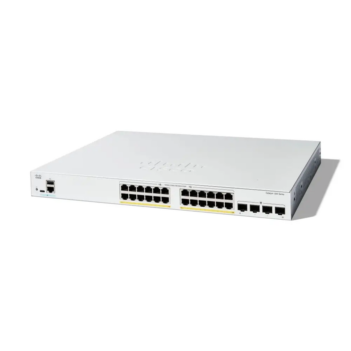 Cisco Catalyst 1200 24-port GE Full PoE 4x1G SFP - Switches<<<Cisco Enterprise and Service Providers - Borderless