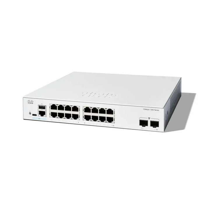Cisco Catalyst 1300 16-port GE 2x1G SFP - Switches<<<Cisco Enterprise and Service Providers - Borderless