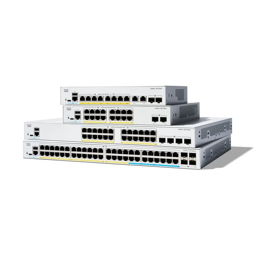 CISCO Catalyst 1300 48-port GE Full PoE 4x1G SFP - Комутатор - PoE<<<Мрежи<<<Мрежи и умен дом<<<ALSO&&&Комутатор