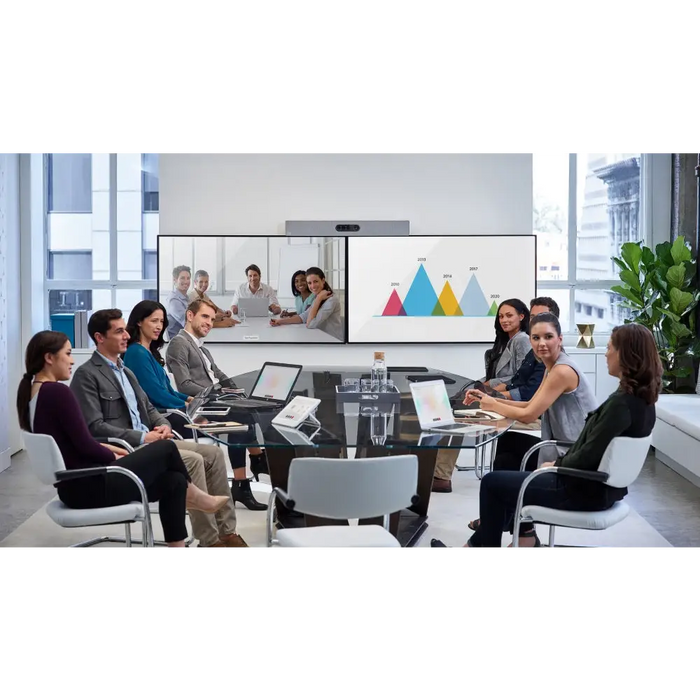 CISCO Room Kit Plus w/Codec Plus Quad Camera and Touch 10 - Видео конферентни системи<<<Видео конферентни