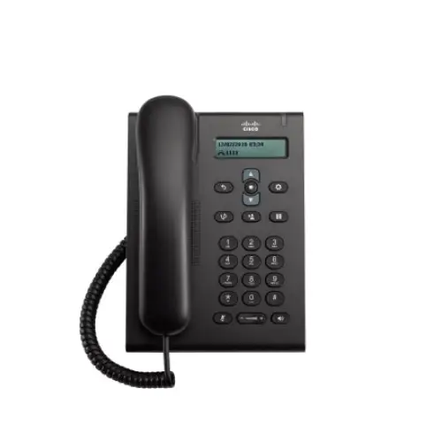 CISCO Unified SIP Phone 3905 Charcoal Standard Handset - IP телефони<<<Аудио-конферентни<<<Конферентни системи<<<ALSO