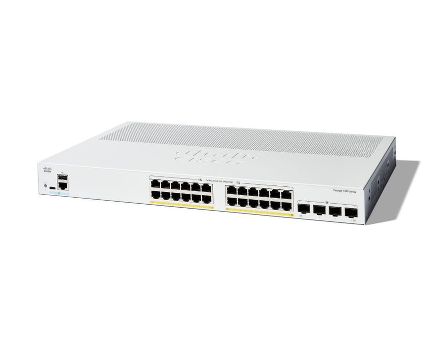 Cisco Catalyst 1300 24-port GE, PoE, 4x1G SFP
