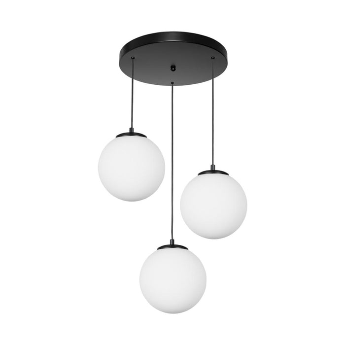 CHANDELIER CITY 3XE27 BLACK