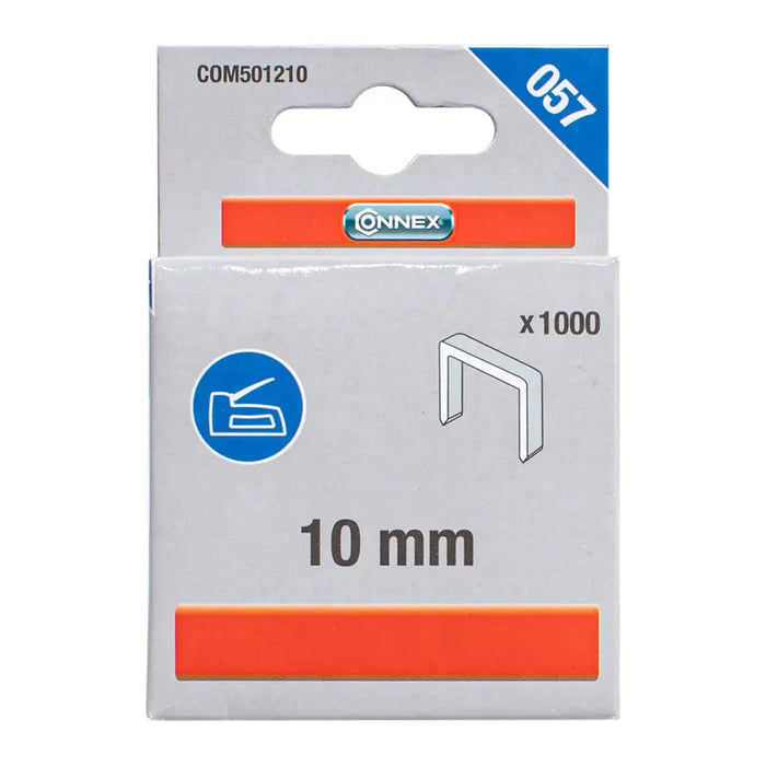 CLAMPS FOR TAKER TYPE 57 10 MM CONNEX 1000 PCS - Скоби и пирони за такери<<<Консумативи за