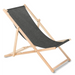 Classic beech lounger GreenBlue GB183M Melange black - Sun loungersHIL-LEZ<<<Hammocks and sunbedsHIL<<<ActionPL&&&Sun