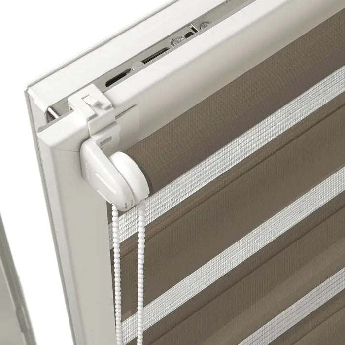 CLASSIC GARDINIA DOUBLE ROLL BLINDS 57X150 CM. CAPPUCCINO - Щори<<<Корнизи щори и пердета<<<Мебели и