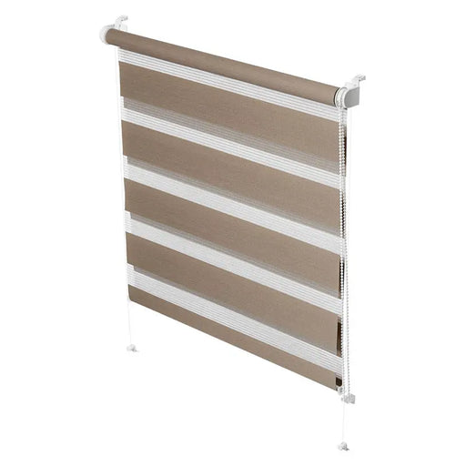 CLASSIC GARDINIA DOUBLE ROLL BLINDS 57X150 CM. CAPPUCCINO - Щори<<<Корнизи щори и пердета<<<Мебели и