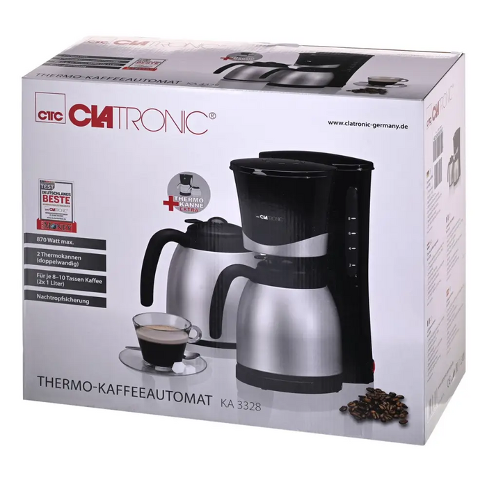 Clatronic KA 3328 Drip coffee maker - Coffee machinesAGD-EXP<<<Home Appliance - ProductsAGD<<<ActionPL