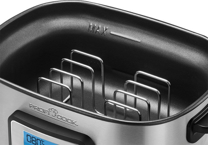 ProfiCook PC-SV 1112 8 L 520 W Black, Stainless steel