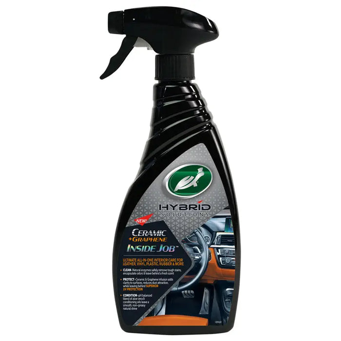 CLEANER FOR LEATHER RUBBER AND PLASTIC 500ML TURTLE WAX - Вътрешно поддържане<<<Автокозметика и поддръжка<<<Авто и