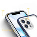 Clear 3in1 case for iPhone 12 Pro Max blue frame gel cover - Cell phone cases and covers<<<HurtelXML