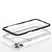 Clear 3in1 case for iPhone 12 Pro Max case gel cover with frame black - Cell phone cases and covers<<<HurtelXML