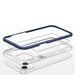 Clear 3in1 case for iPhone 13 blue frame gel cover - Cell phone cases and covers<<<HurtelXML