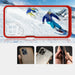 Clear 3in1 Case for Samsung Galaxy A12 5G Frame Gel Cover Red - Cell phone cases and covers<<<HurtelXML