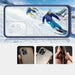 Clear 3in1 Case for Samsung Galaxy A33 5G Frame Gel Cover Blue - Cell phone cases and covers<<<HurtelXML