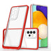 Clear 3in1 Case for Samsung Galaxy A33 5G Frame Gel Cover Red - Cell phone cases and covers<<<HurtelXML