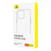 Clear Case Baseus iPhone 14 Pro Max+ tempered glass - Protective cases for smartphones<<<Cases<<<GSM