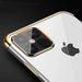 Clear Color Case Gel TPU Electroplating frame Cover for Samsung Galaxy A52s 5G / A52 5G / A52 4G black - Cell phone
