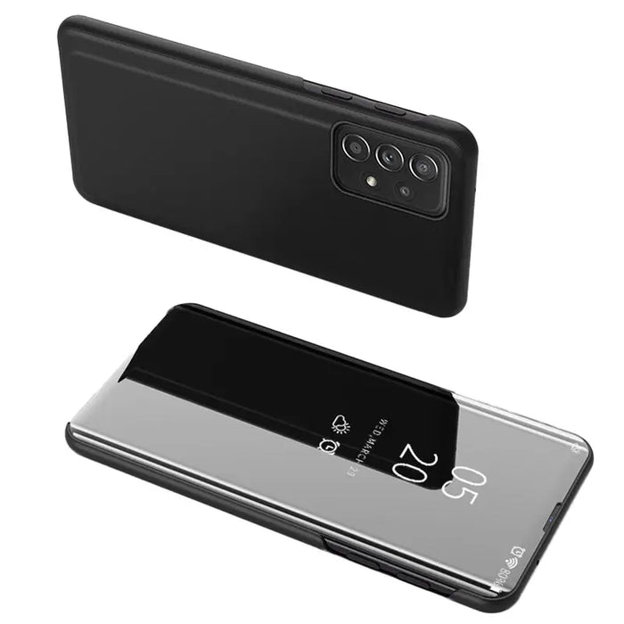 Clear View Case Flip Cover for Samsung Galaxy A33 5G black - Cell phone cases and covers<<<HurtelXML