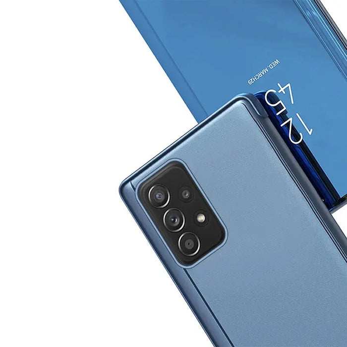 Clear View Case Flip Cover for Samsung Galaxy A53 5G black - Cell phone cases and covers<<<HurtelXML