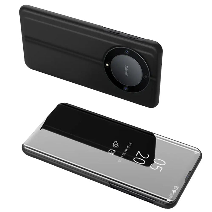 Clear View Case case for Honor Magic5 Lite / X40 / X9a flip cover black - Cell phone cases and covers<<<HurtelXML