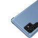 Clear View Case for Samsung S24 with flap - blue - Cell phone cases and covers<<<HurtelXML
