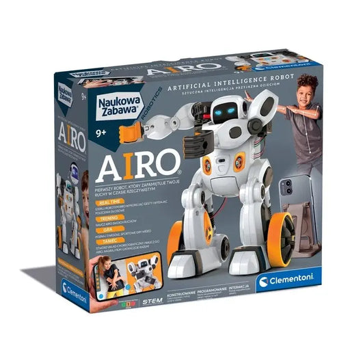 Clementoni Scientific Fun - Airo Robot - Supporting learningEIR-WNA<<<(Games and toys) Education