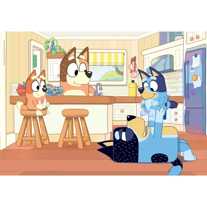 CLEMENTONI 104PIECE PUZZLE BLUEY 27169