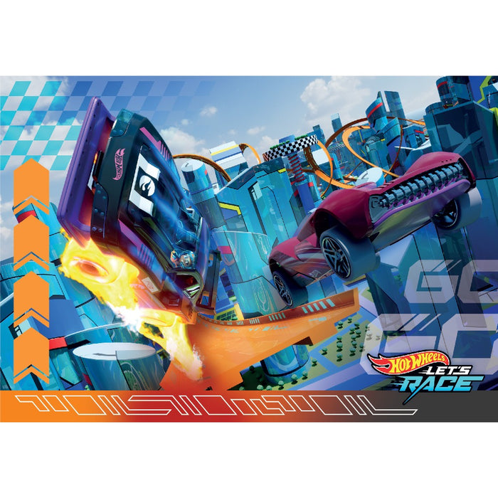 CLEMENTONI 2x60h. Hot Wheels Puzzle