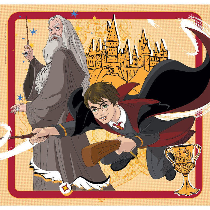 Clementoni children's puzzle of 3 x 48 pieces - Harry Potter