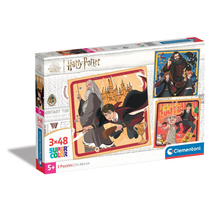CLEMENTONI 3x48h. Harry Potter Puzzle