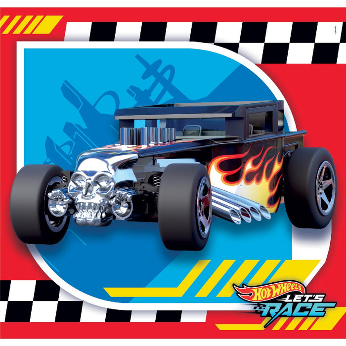 CLEMENTONI 3x48h. Hot Wheels Puzzle